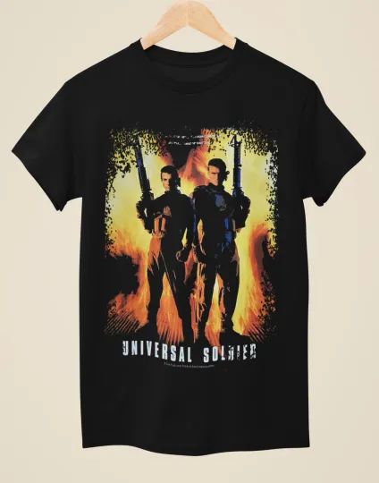 Discover Universal Soldier - Movie Poster Inspired Unisex Black T-Shirt
