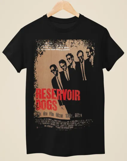Reservoir Dogs - Movie Poster Inspired Unisex Black T-Shirt