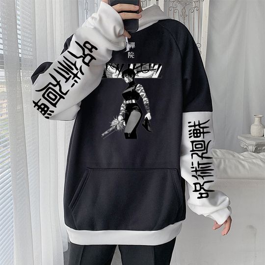 Discover Jujutsu Satoru Zenin Maki Anime Hoodies For Men Women Funny Manga Clothes Fashion Oversize Harajuku Streetwear Sweatshirt