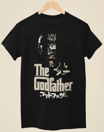 Discover The Godfather - Japanese Movie Poster Inspired Unisex Black T-Shirt