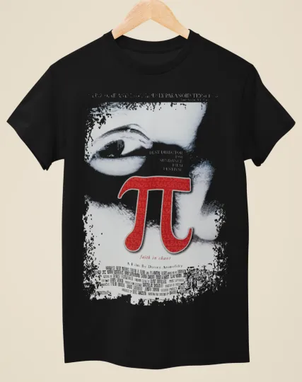 Discover Pi - Movie Poster Inspired Unisex Black T-Shirt