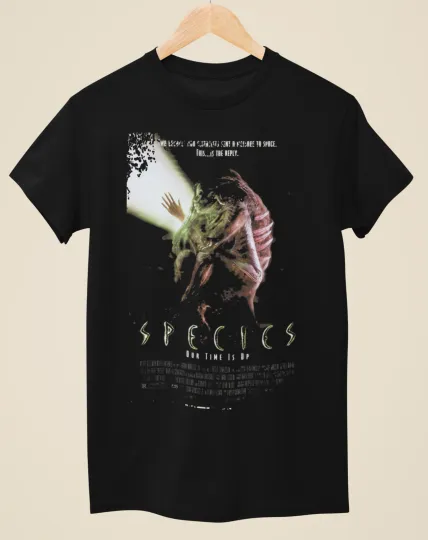 Discover Species - Movie Poster inspired Unisex Black T-Shirt