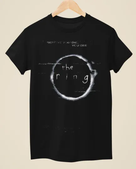 Discover The Ring - Movie Poster Inspired Unisex Black T-Shirt