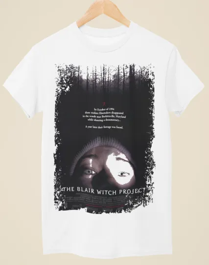 Discover The Blair Witch Project - Movie Poster Inspired Unisex White T-Shirt