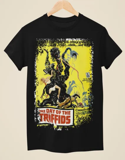 Discover The Day of the Triffids (1963) - Movie Poster inspired Unisex Black T-Shirt