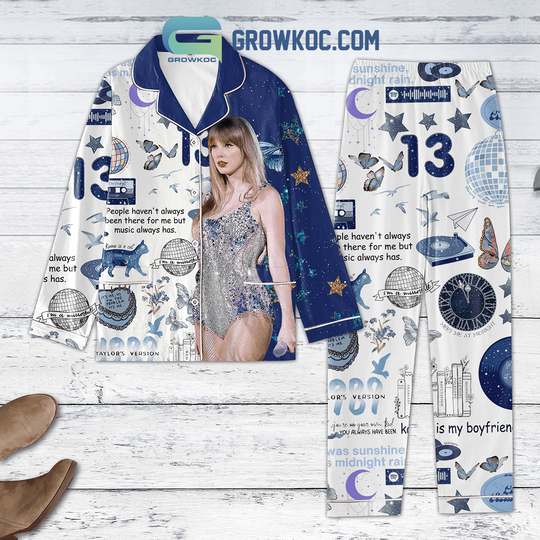 Discover Swift Button Down Pajamas Set – Trendy Pop Music Sleepwear