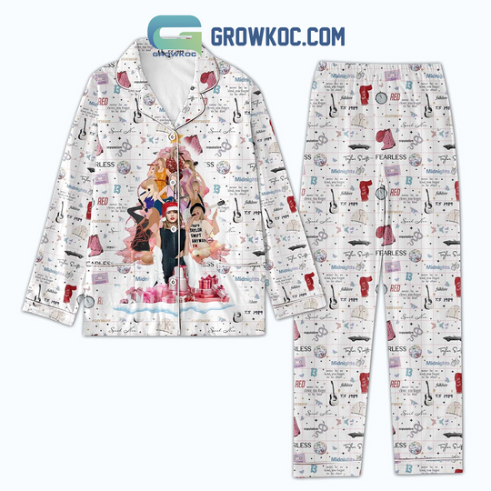 Discover Swift Button Down Pajamas Set – Stylish Fan Sleepwear