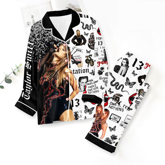 Discover Swift Button Down Pajama Set