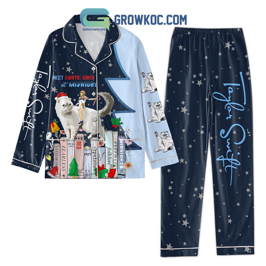 Discover Swift Inspired Button Down Pajamas – Cozy Fan Lounge Set