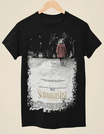 Discover Schindlers List - Movie Poster Inspired Unisex Black T-Shirt