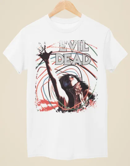 Discover Evil Dead - Movie Poster Inspired Unisex White T-Shirt