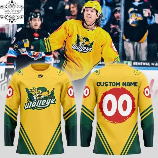 Discover Personalized Toledo Walleye Our Box Of Crayons Hockey Shirt Men's Fan Gear