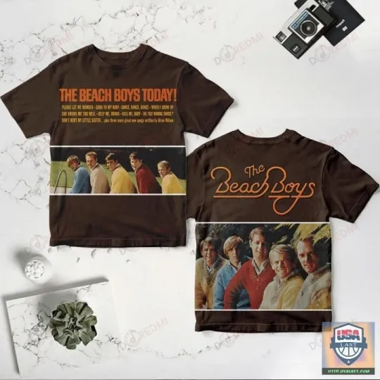 Discover The Beach Boys Band Today! 3D T-Shirt