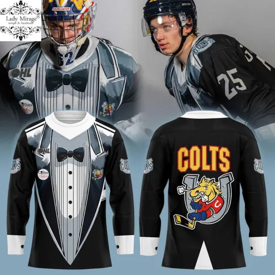 Barrie Colts Our New Year’s Ever Specialty Hockey Shirt Fan Gear