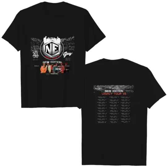 Discover New Edition 2023 Legacy Tour Men’s Double Sided T-Shirt