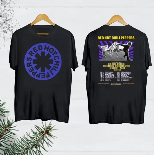 Discover Red Hot Chili Peppers The Unlimited Love Tour 2024 T-Shirt Band Fan Gift