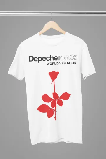 Discover Depeche Mode - World Violation poster T-Shirt