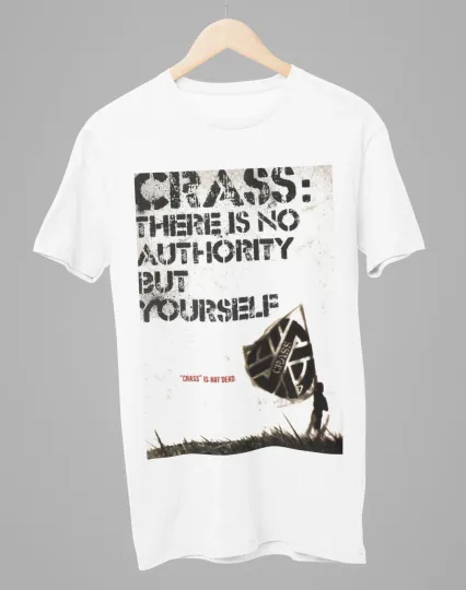 CRASS Not Dead T-Shirt for Men and Women