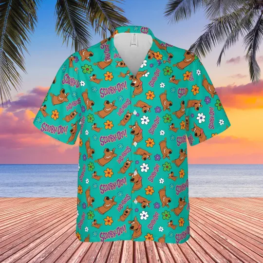 Discover Scooby-doo Hawaiian Shirt, 90s Movies, Pop Culture Shirt