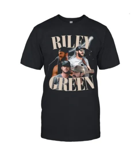Discover 2-Sided Riley Green - Damn Country Music Tour 2025 September - Unisex T-Shirt