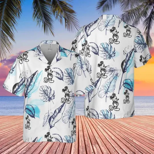 Discover Disney Mickey Mouse Hawaiian Shirt, Best Gift, Summer Disney Park