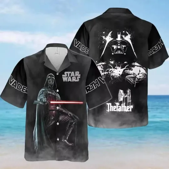 Discover Star Wars Hawaiian Button Down Shirt