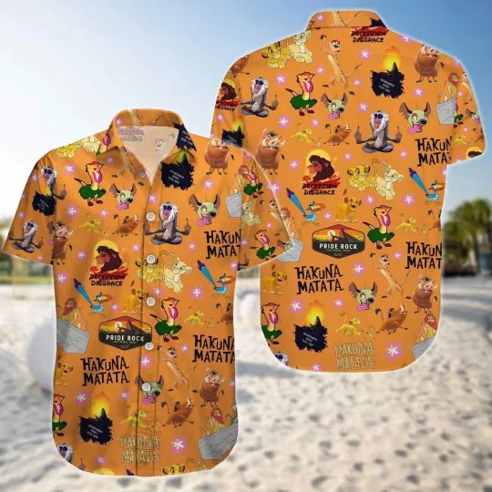 Discover Simba The Lion King Hawaiian Shirt