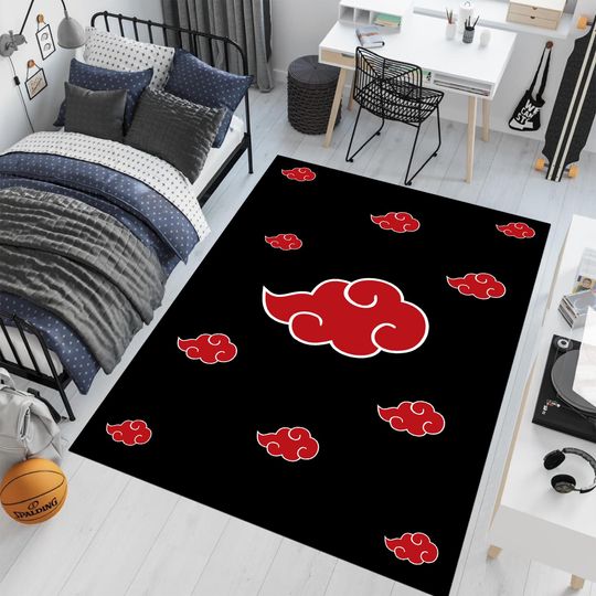 Discover Popular Anime Cloud Rug, Manga Style, Modern Area Rug