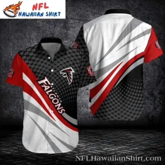 Discover Silver Streak Atlanta Falcons football Summer Hawaiian Shirt