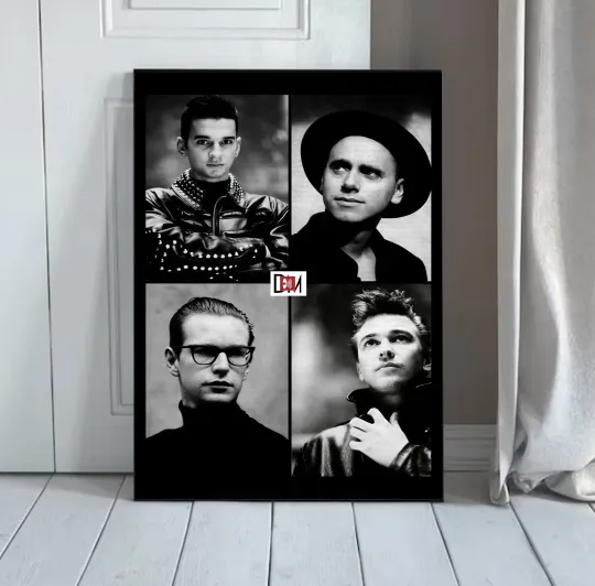 Discover Depeche Mode USA Tour 1988 Poster - Premium Matte Vertical Poster