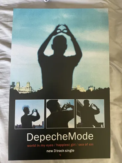 Discover Depeche Mode World in My Eyes 11x17 Poster Print