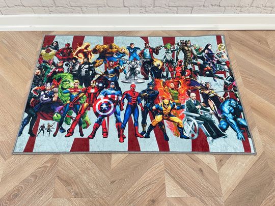 Discover Marvel Superhero Rugs, Iron Man Rug, Marvel Rug, Children Rugs