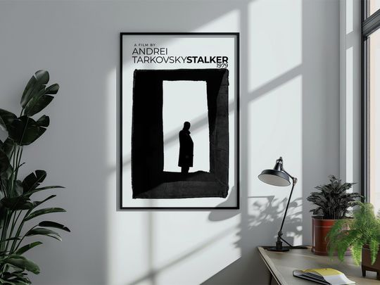 Discover Andrei Tarkovsky Stalker Movie Poster - Premium Matte Vertical Poster from Ukraine