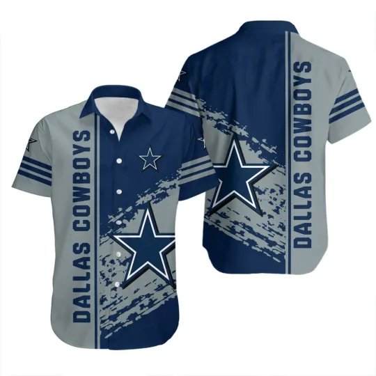 Discover Dallas Cowboys Hawaiian Shirt Quarter Style – football Shirt Gift For Fans
