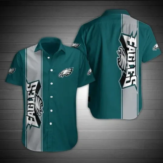 Discover Philadelphia Eagles football Hawaiian Shirt Best Gift For Fans