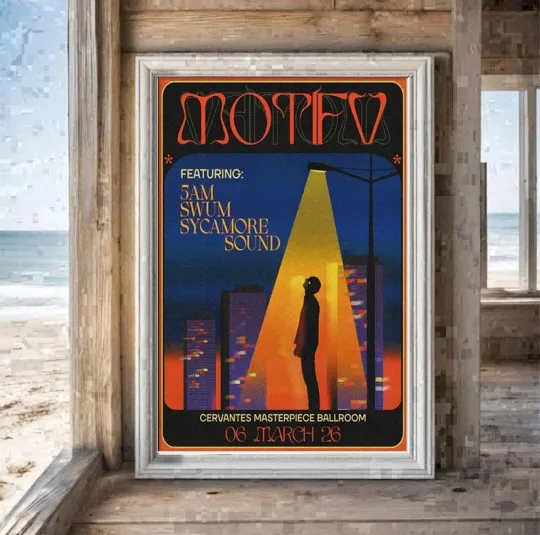 Discover Motifv March 6 2026 In Denver, CO Tour Poster