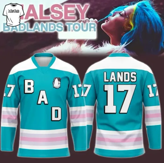 Discover Halsey Badlands Tour 2026 Edition Hockey Jersey