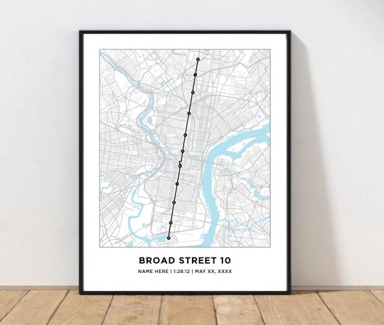 Discover Broad Street Course Map | Philadelphia Race