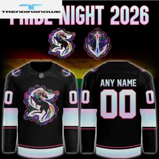 Personalized Seattle 2026 Pride Night Hockey Jersey Gift For Valentine
