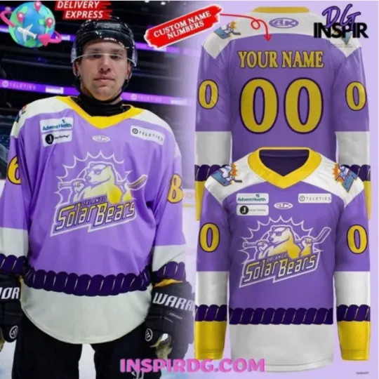 Discover Personalized Orlando Solar Women in Hockey Jersey Gift For Valentine