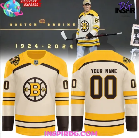 Discover Bruins 100th Anniversary Special Edition Hockey Jersey Gift For Valentine