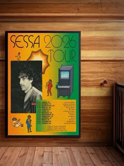 Discover SESSA EU 2026 Tour Poster