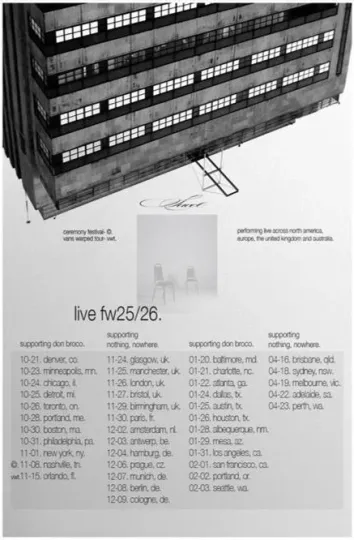 Discover Sace6 Live Tour 2025-2026 Poster