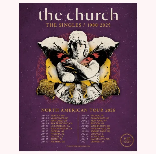 Discover The Church North American Tour 2026 Poster