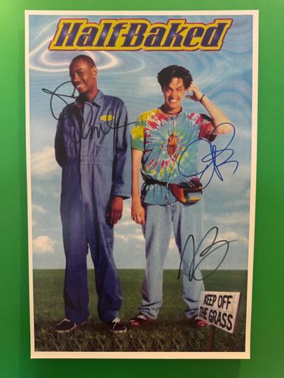 Discover Half Baked _ Signed Movie Poster (3 Autographs) COA