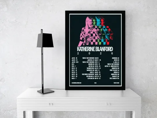 Discover Katherine Blanford Tour 2026 Poster