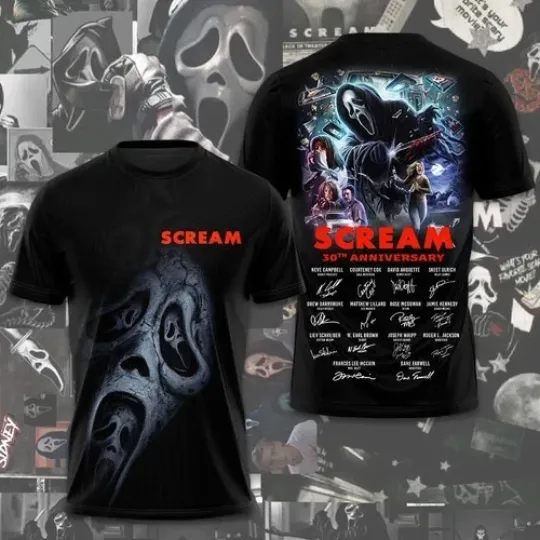 Discover Scream 30th Anniversary 3D T-Shirt