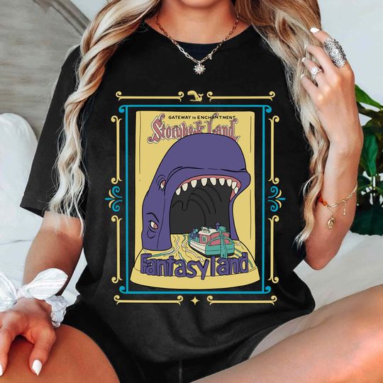 Discover Vintage Storybook Land Attraction Shirt, Disney Fantasyland Tee, Magic Kingdom Shirt, Disneyworld Disneyland Matching Trip Outfits