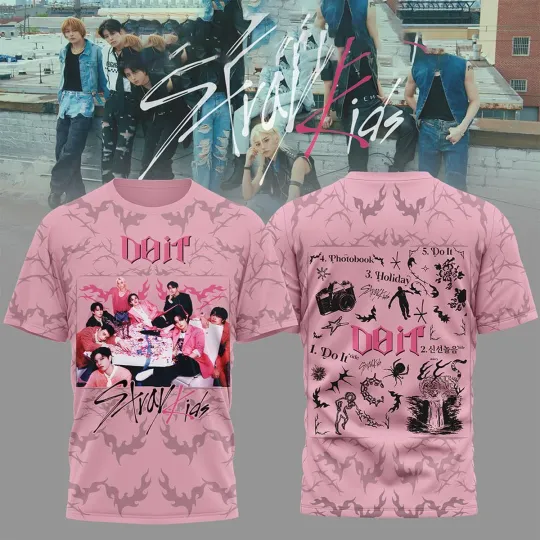 Discover Stray Kids Do It Album 2025 3D Shirt