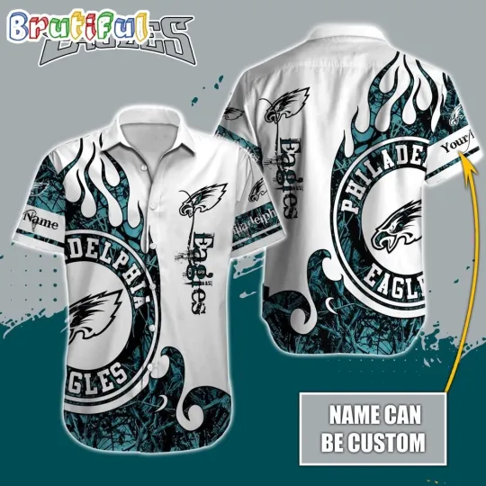 Discover Personalized football Philadelphia Eagles Hawaiian Shirt